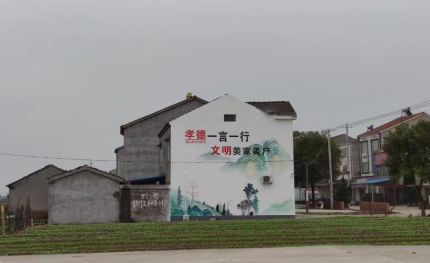 广汉新农村墙绘